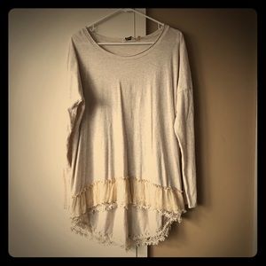 Sundance cream tunic